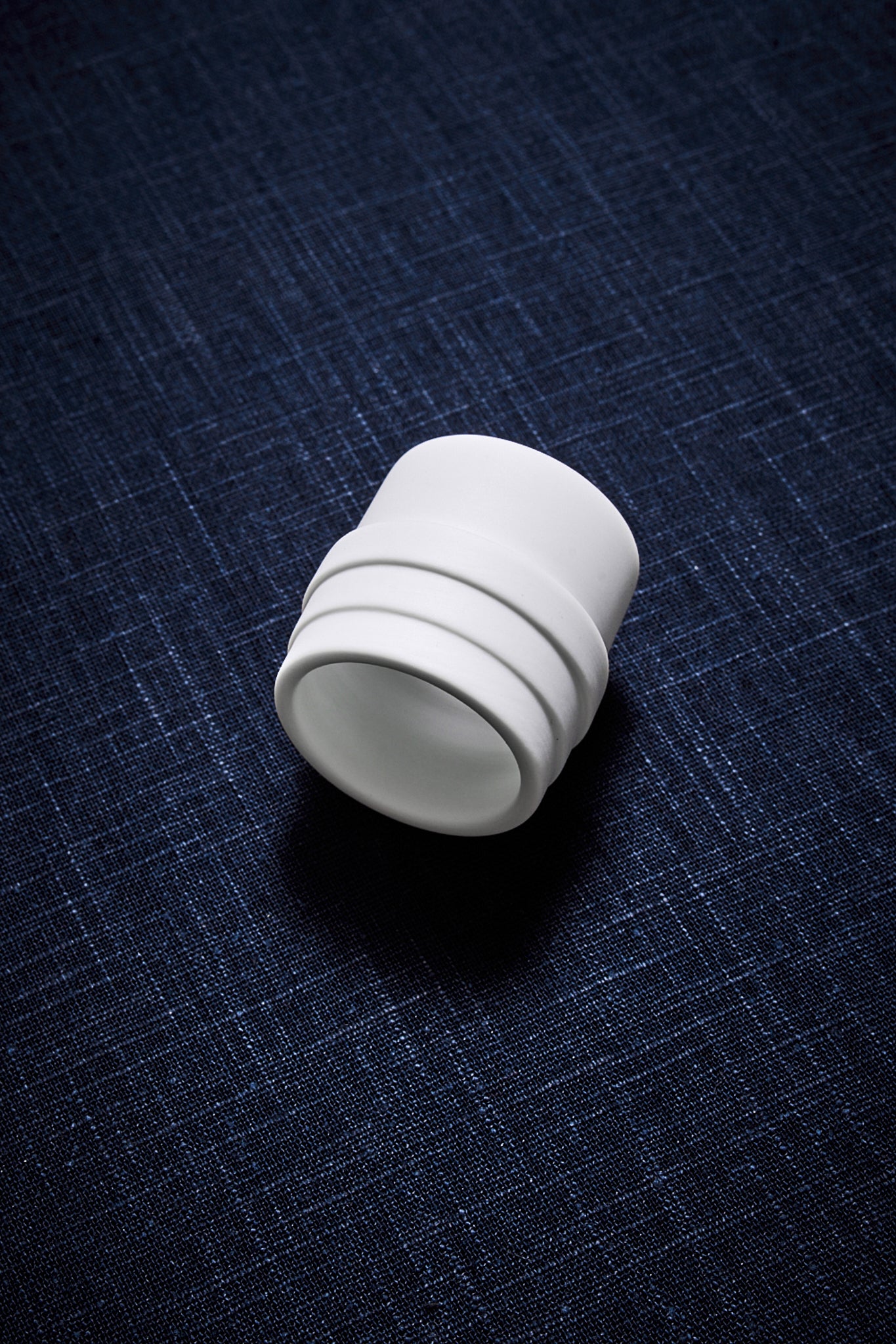 Porcelain napkin rings - Set of 4