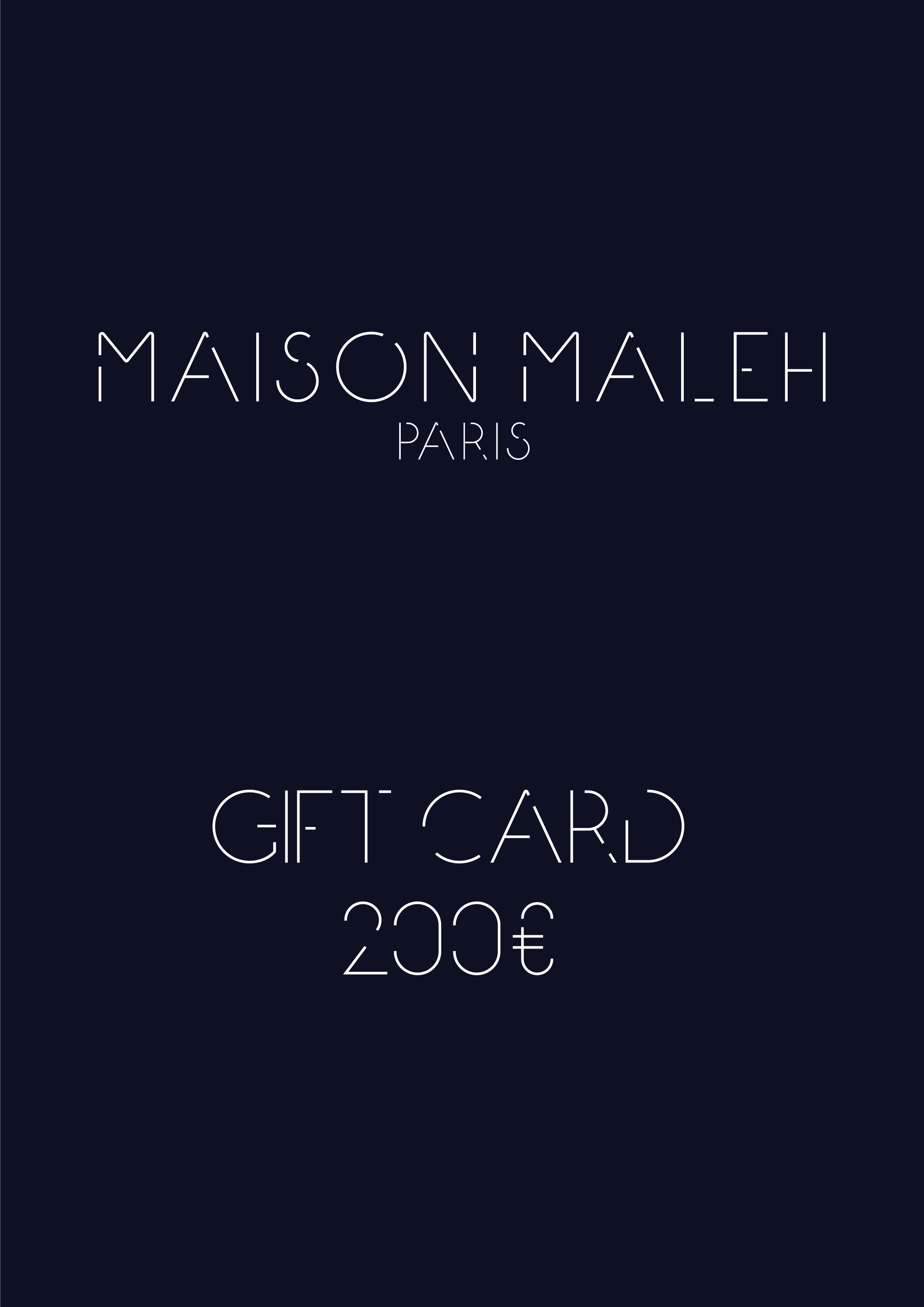 E-gift card