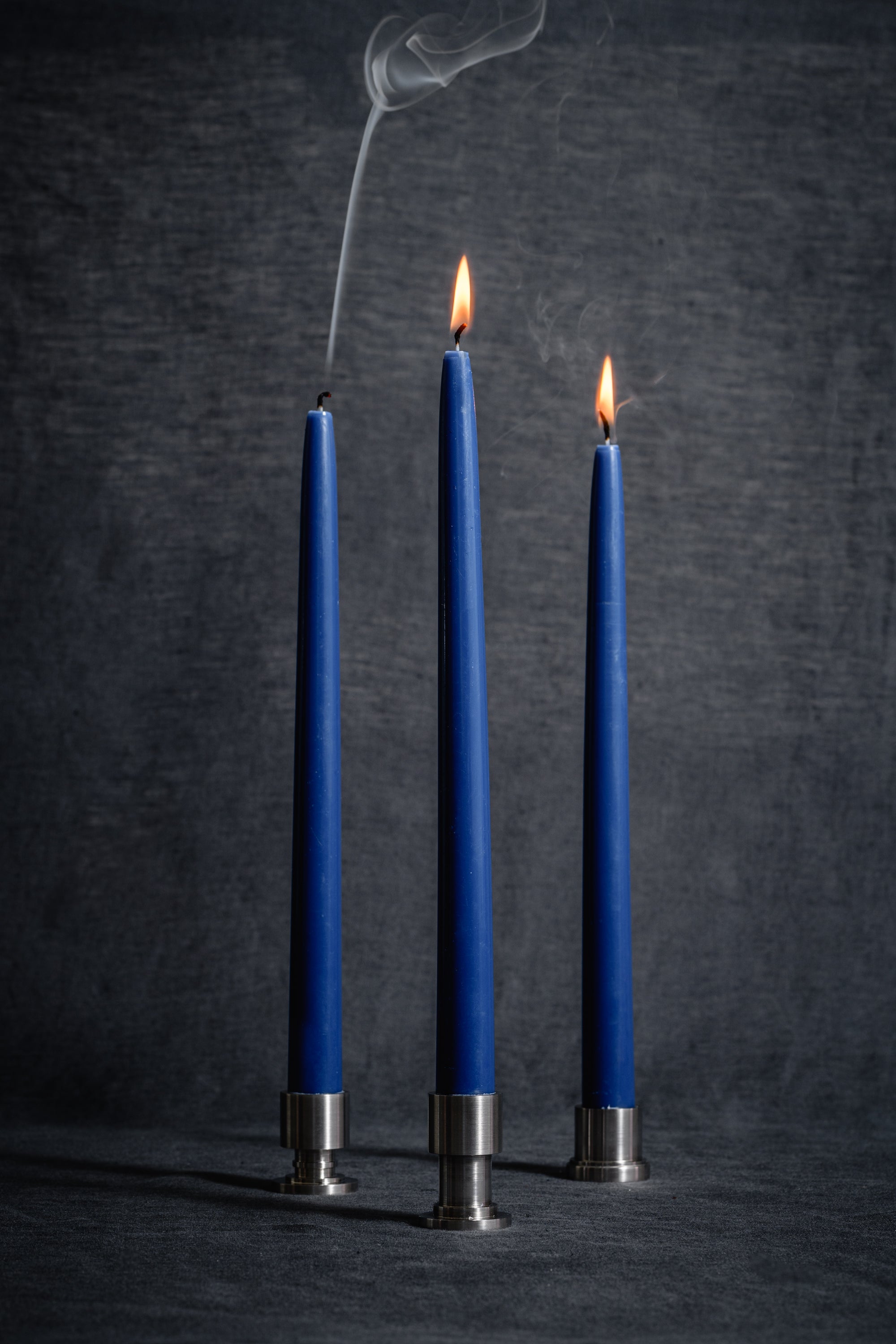Mini candlestick trio
