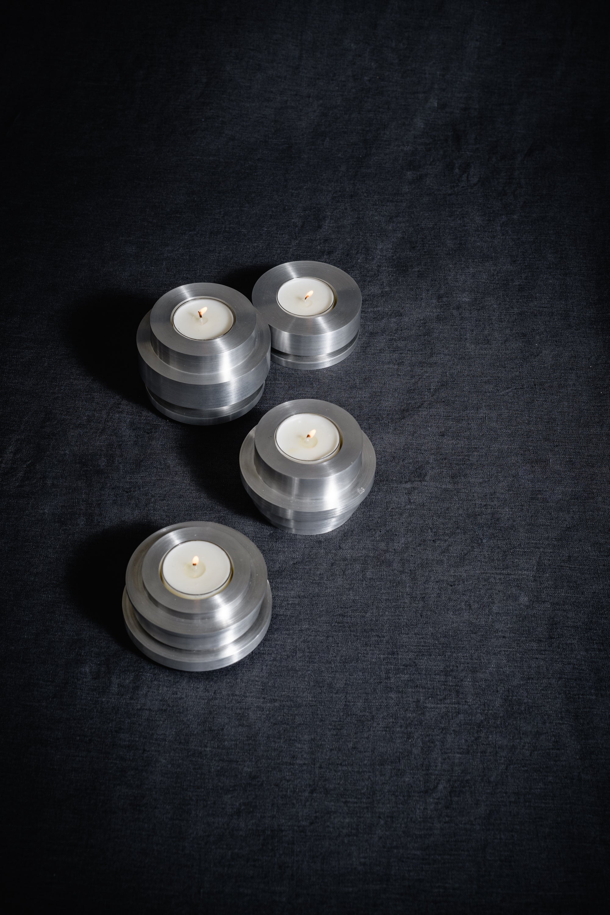 Metal candle holder M420